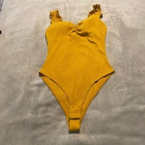 Harvest yellow bodysuit for sale.